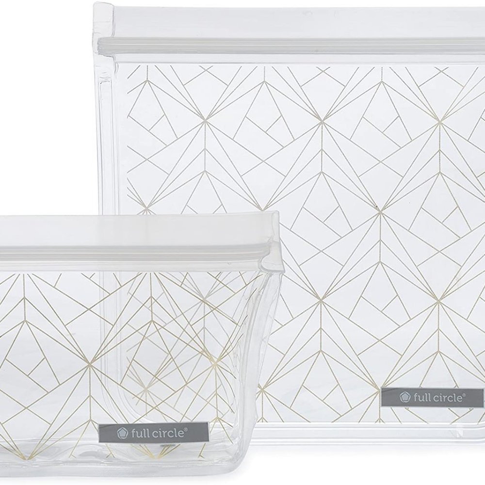 Full Circle Ziptuck Reusable Storage Bags 2 Sizes